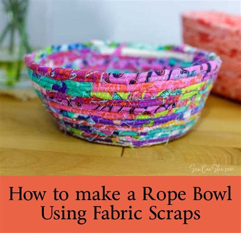 bag of fake cotton bowls|fabric rope bowls.